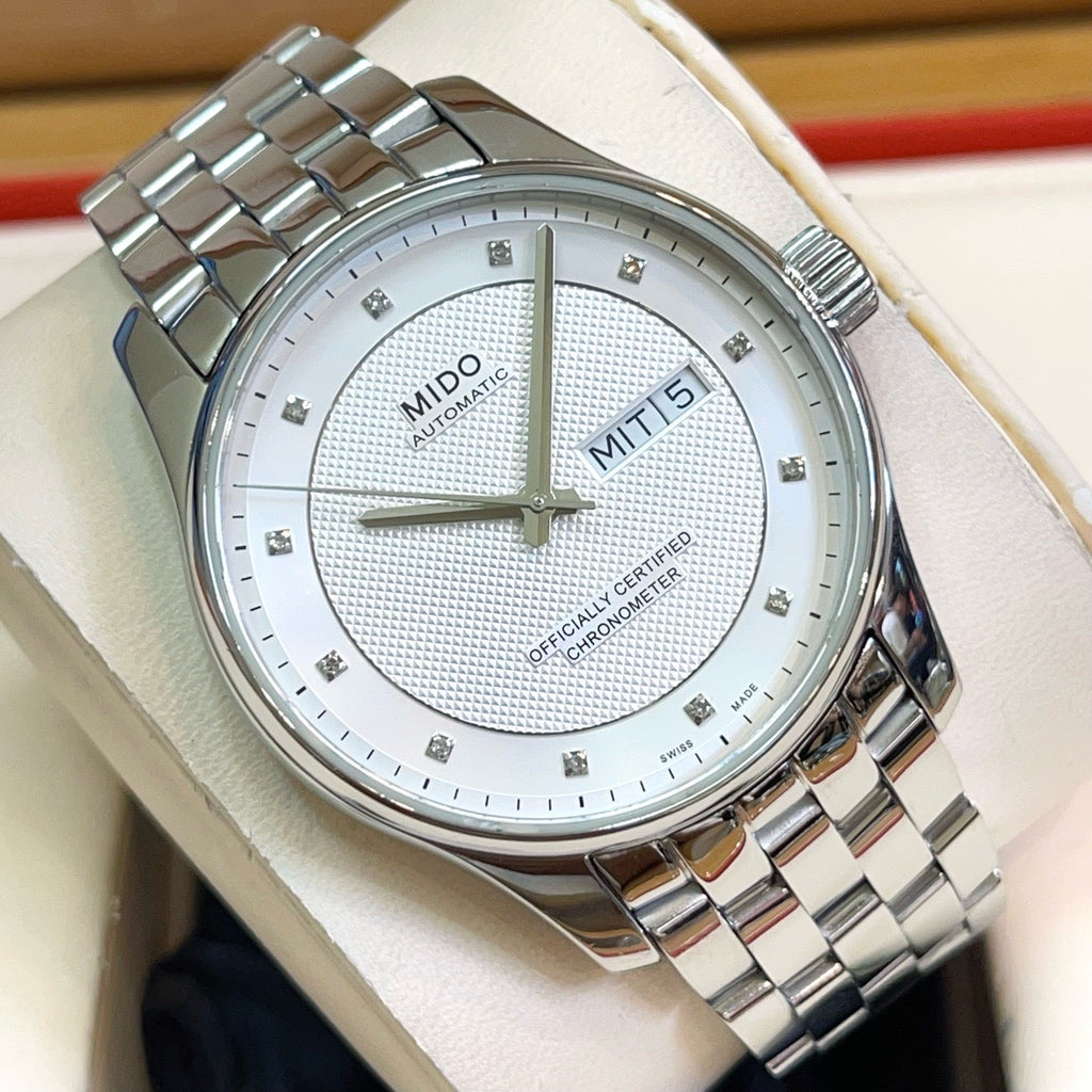 Longines Silver Automatic (self-winding) watch