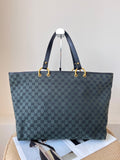 Gucci Canvas Green Tote