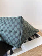 Gucci Canvas Green Tote