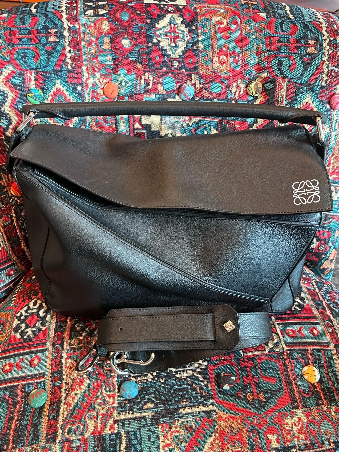 Loewe Handbag Leather A510P60X46-1100
