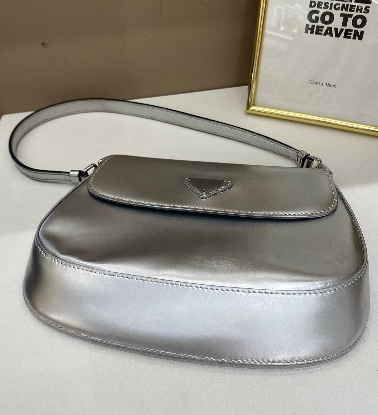 Prada Metal Silver