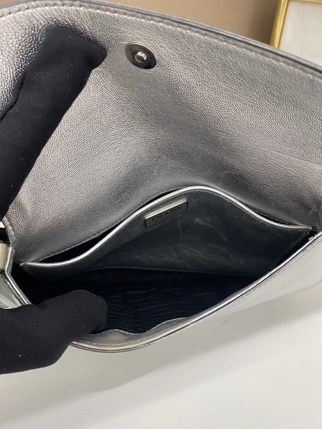 Prada Metal Silver