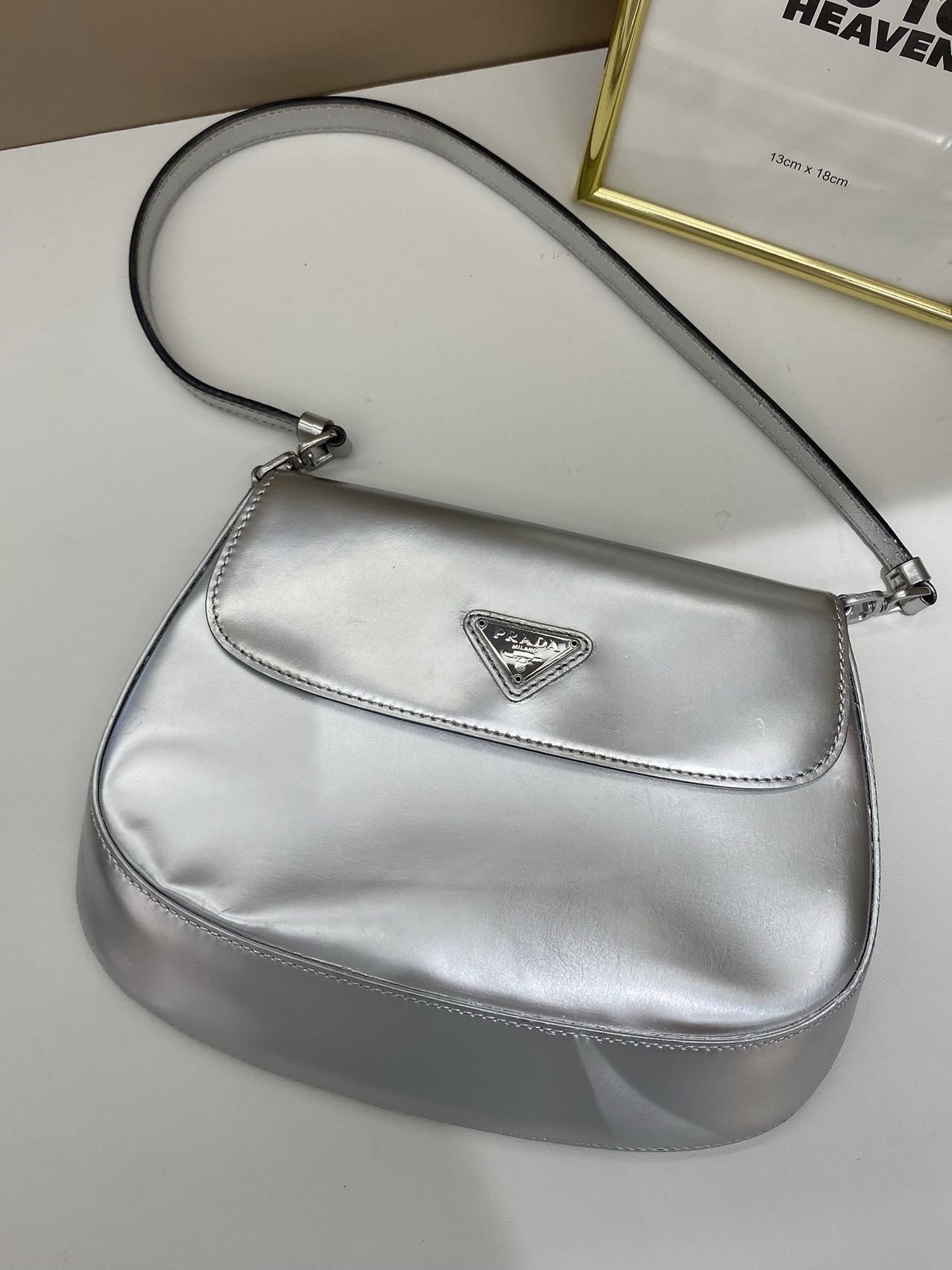 Prada Metal Silver