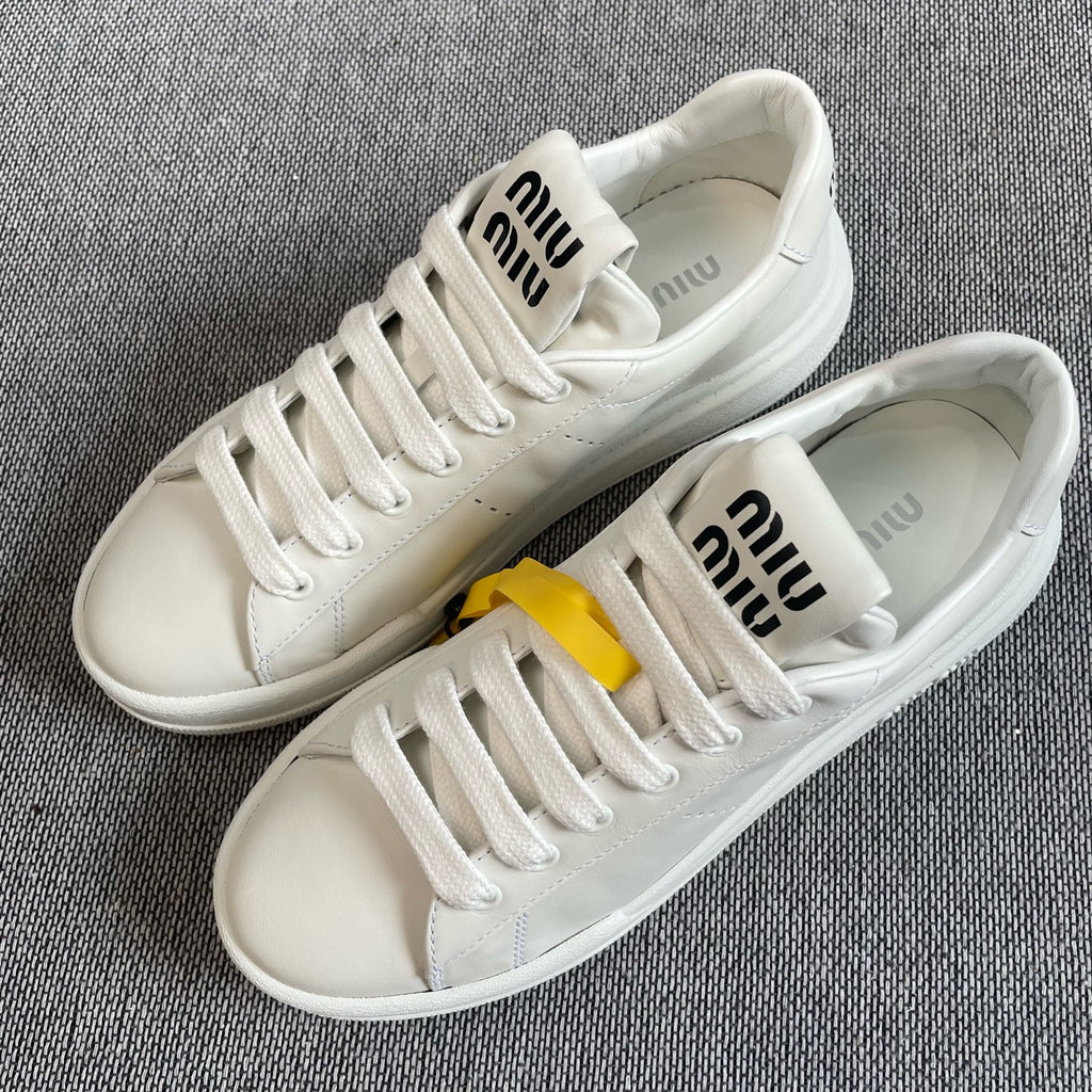 Miu Miu Leather Skate shoes