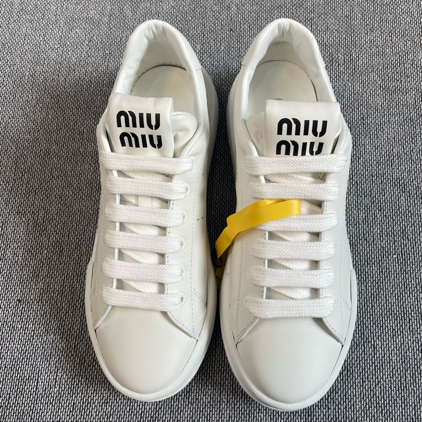 Miu Miu Leather Skate shoes