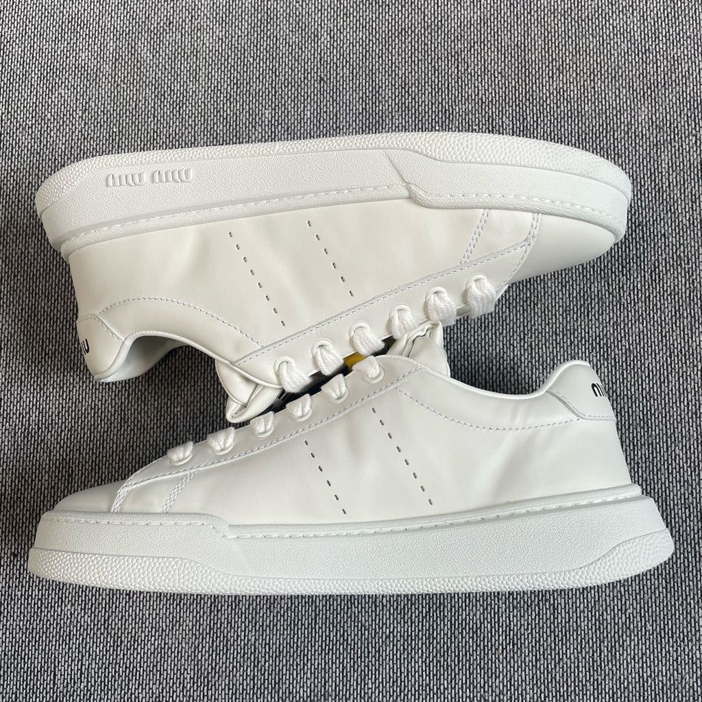 Miu Miu Leather Skate shoes