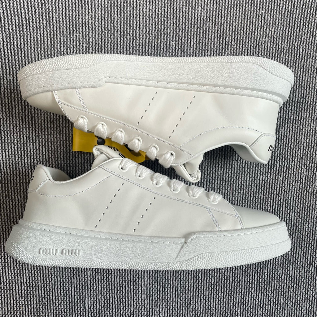 Miu Miu Leather Skate shoes