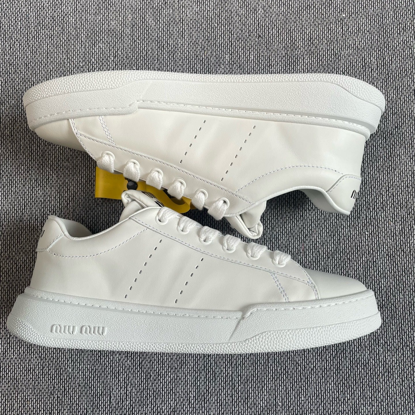 Miu Miu Leather Skate shoes
