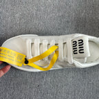 Miu Miu Leather Skate shoes