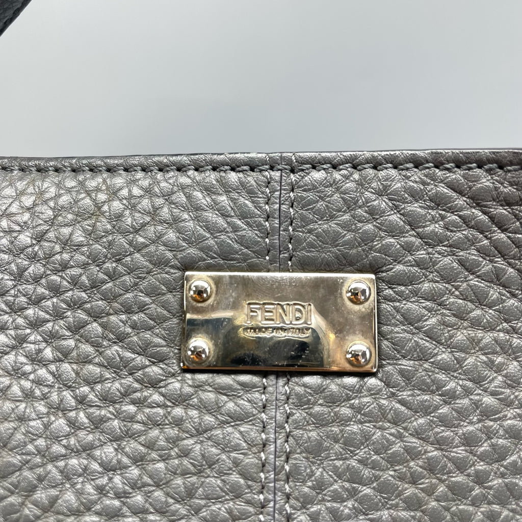 Fendi Gray Shoulder Bag