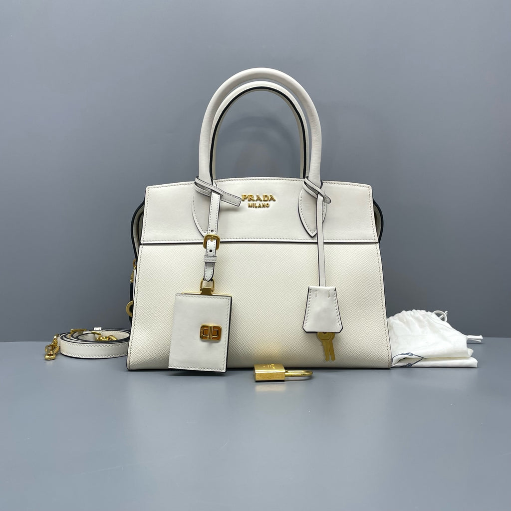 Prada White Satchel