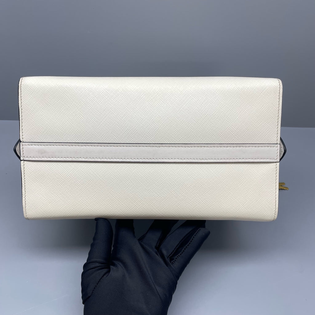 Prada White Satchel