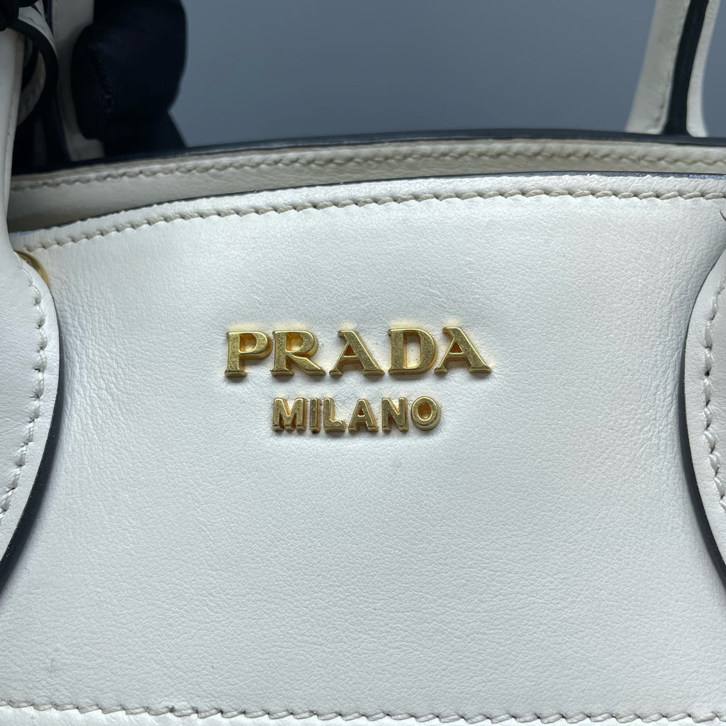Prada White Satchel