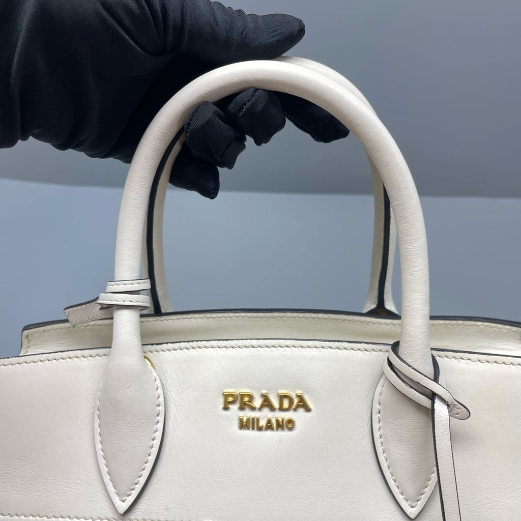 Prada White Satchel