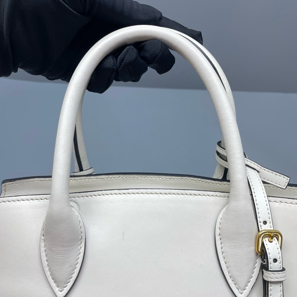 Prada White Satchel