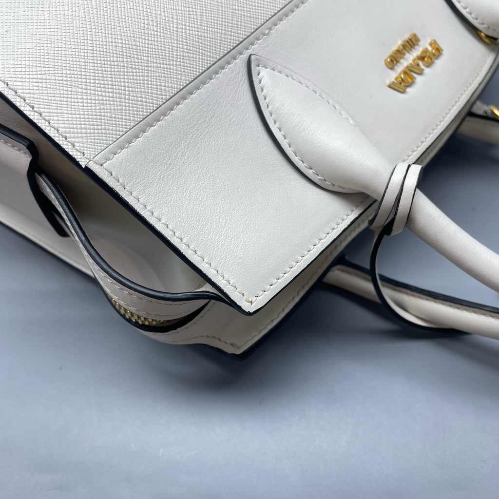 Prada White Satchel