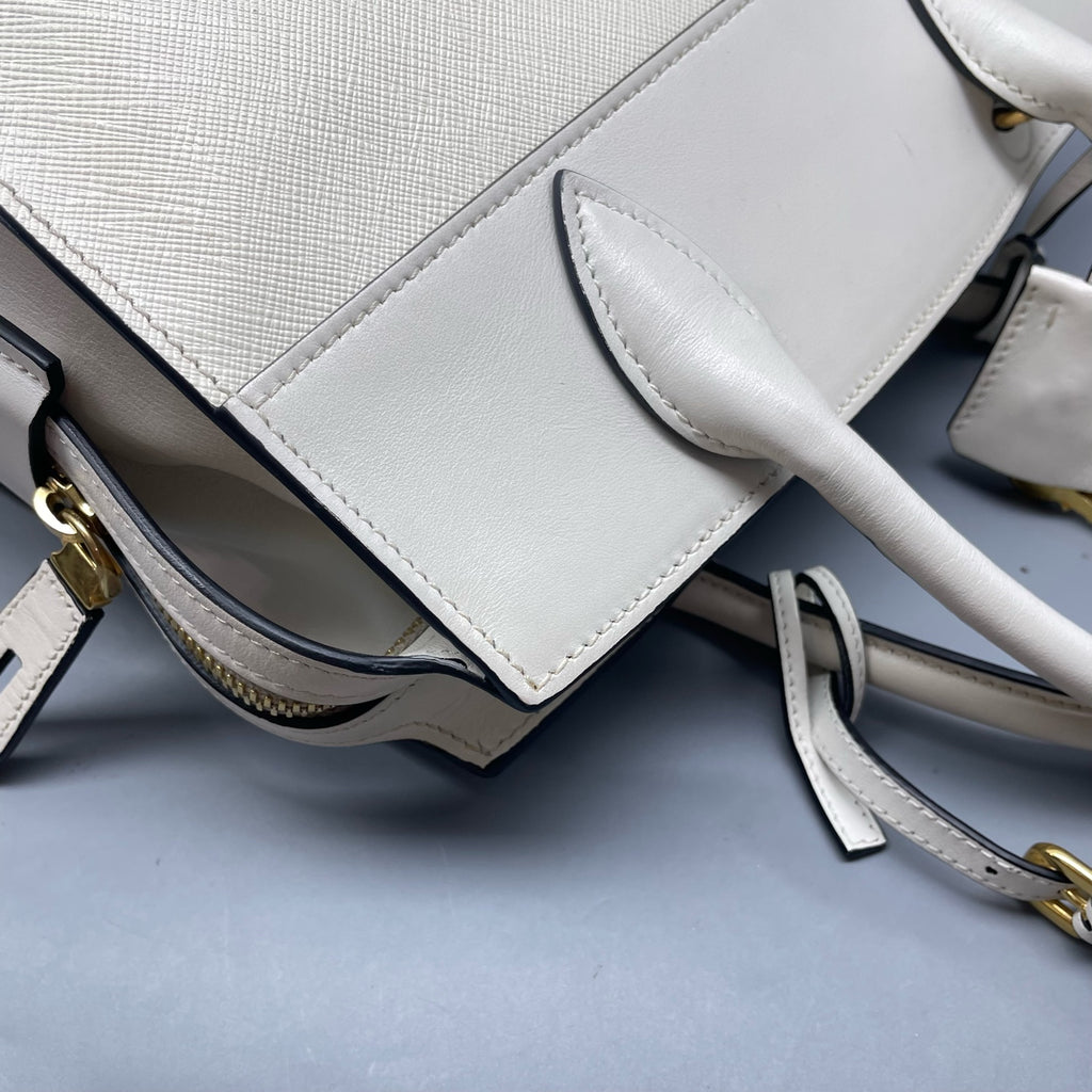 Prada White Satchel