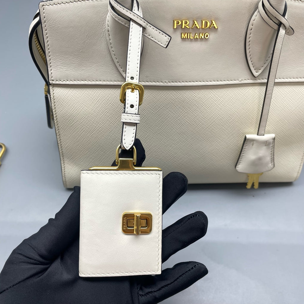 Prada White Satchel
