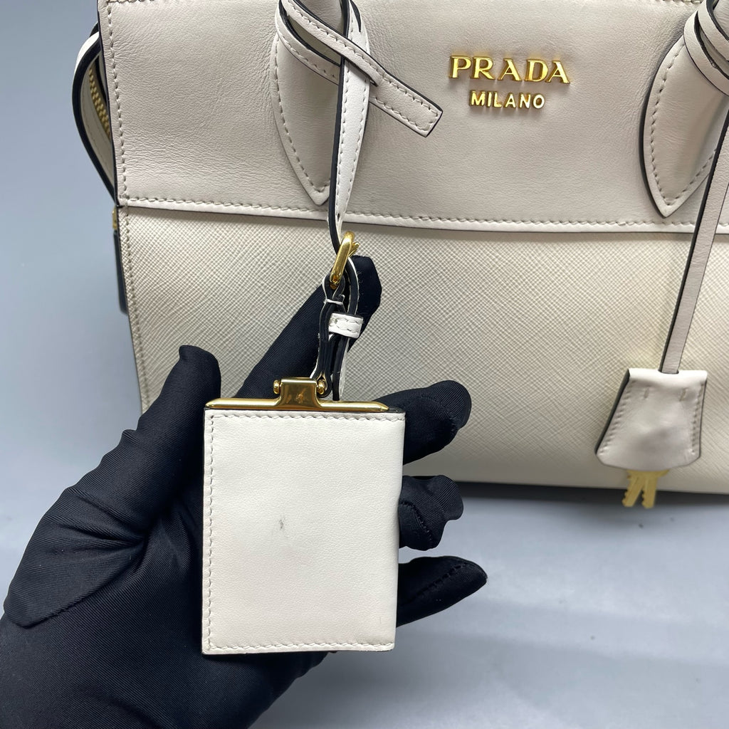 Prada White Satchel