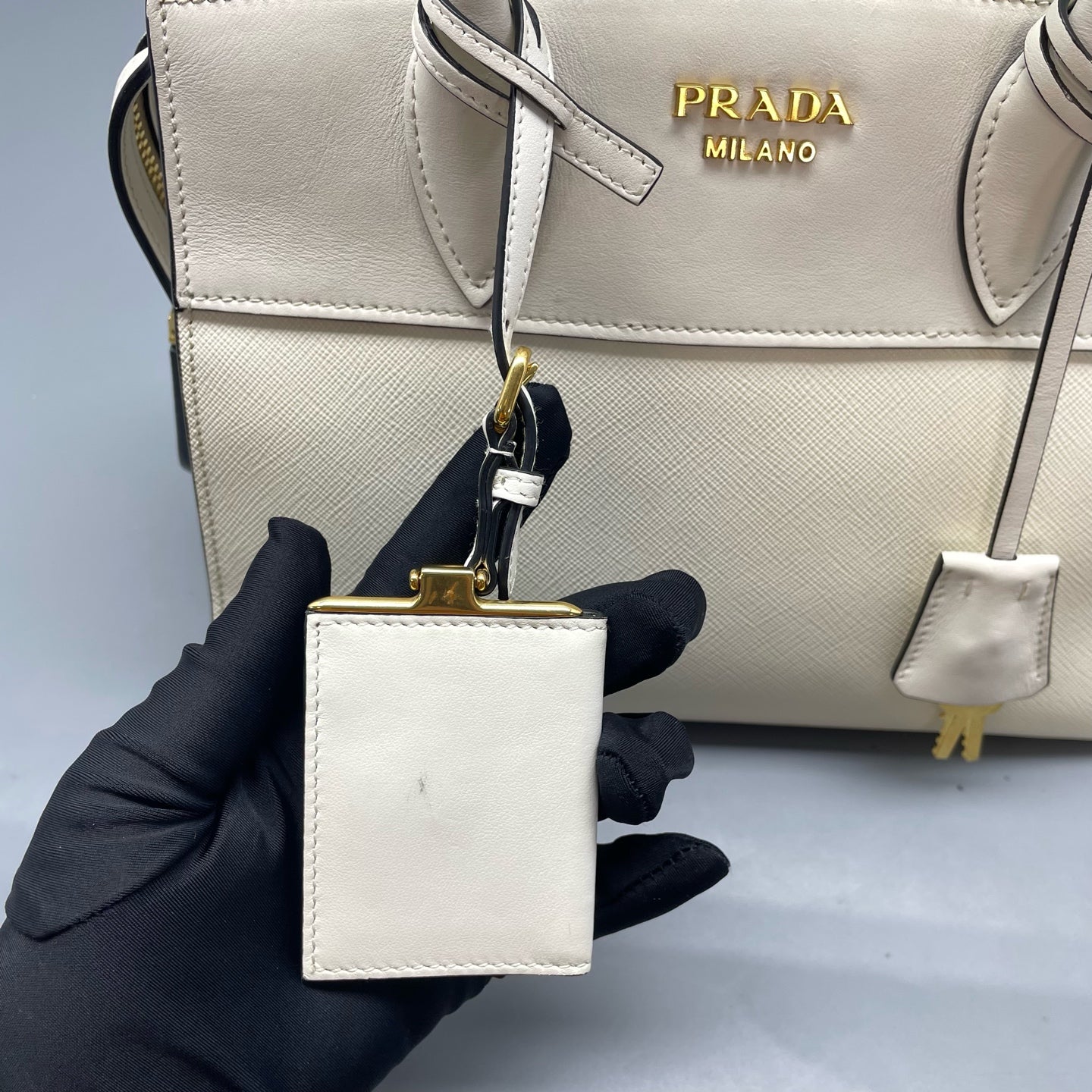 Prada White Satchel