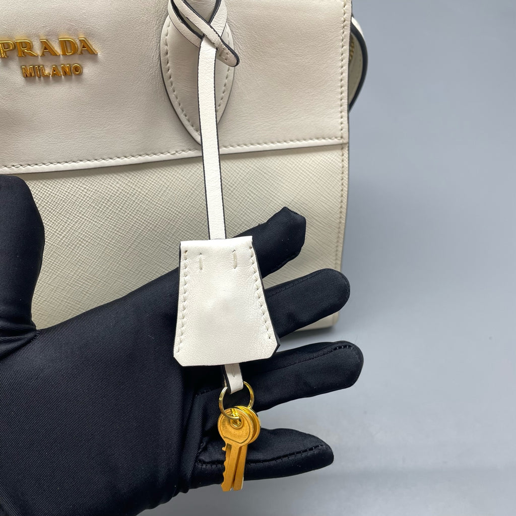 Prada White Satchel