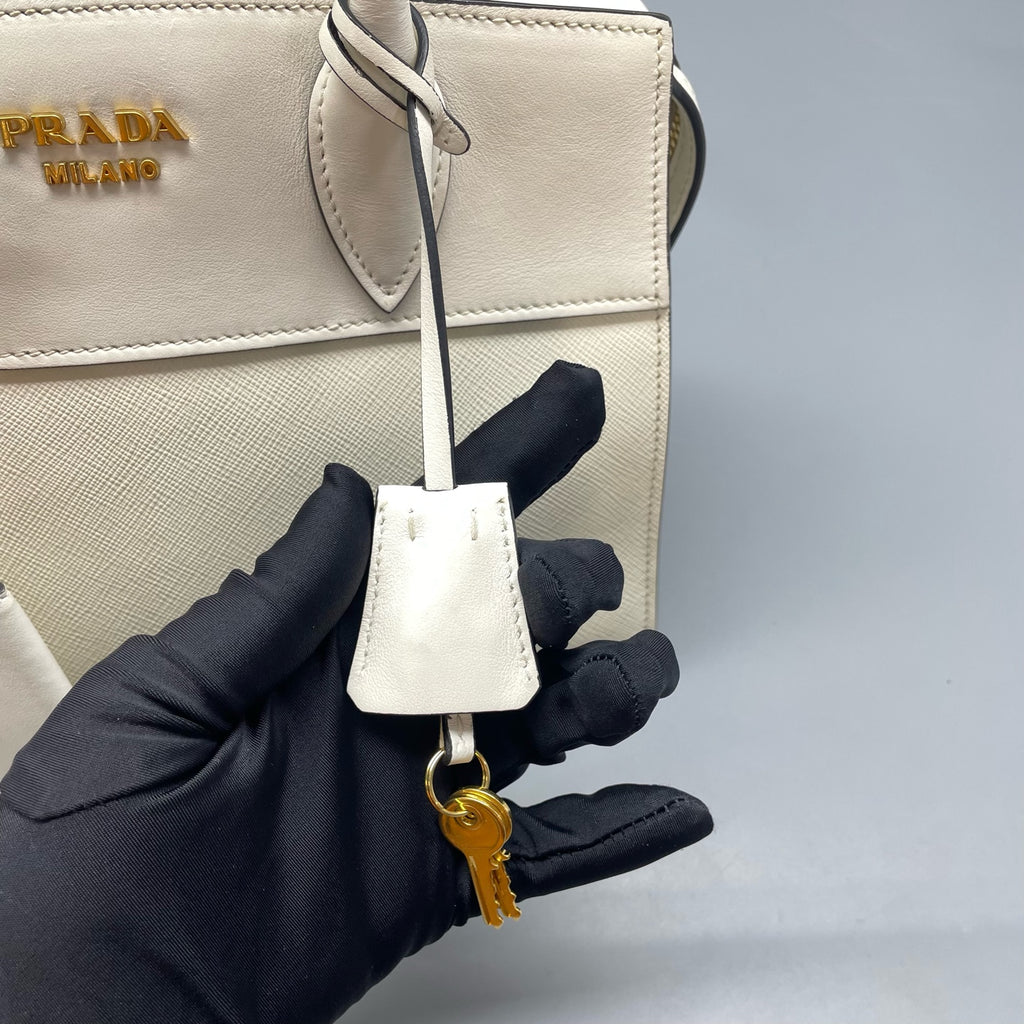 Prada White Satchel