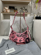 Balenciaga LE CAGOLE GRAFFITI Pink 671309210GB9060