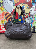 Chanel Leather Brown Satchel
