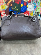 Chanel Leather Brown Satchel