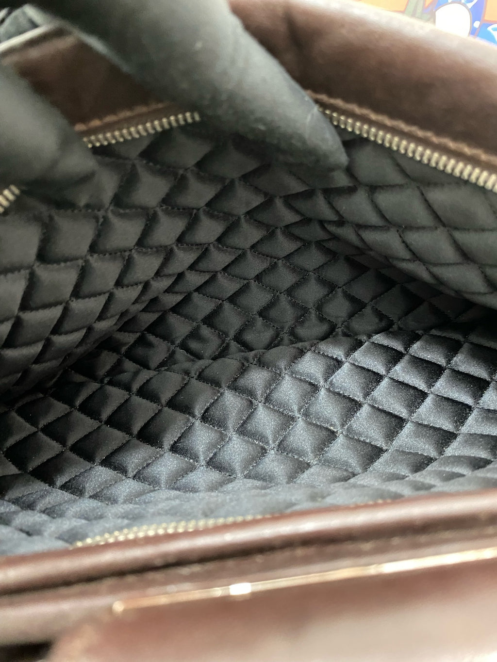 Chanel Leather Brown Satchel