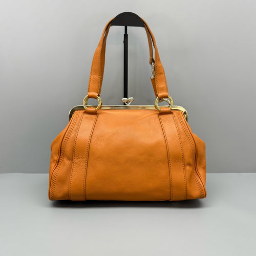 Celine Orange Shoulder Bag