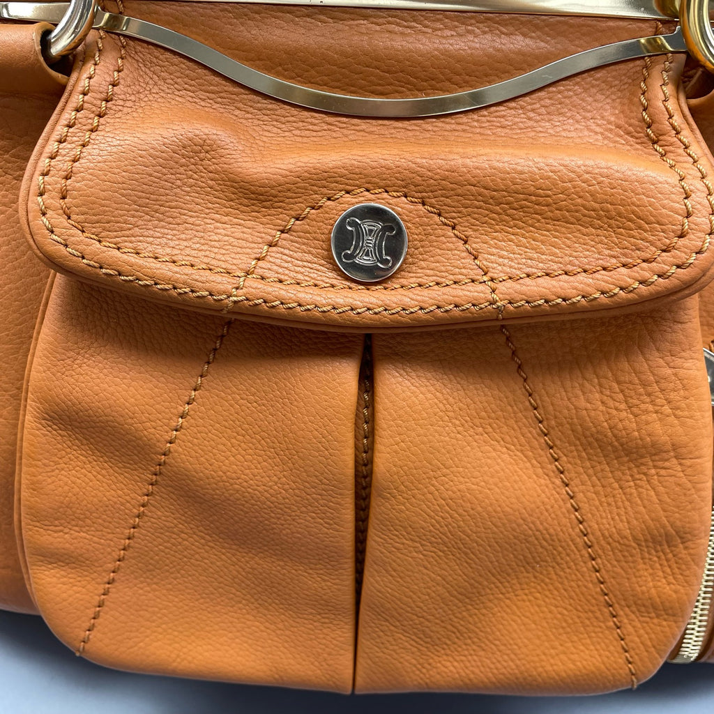 Celine Orange Shoulder Bag
