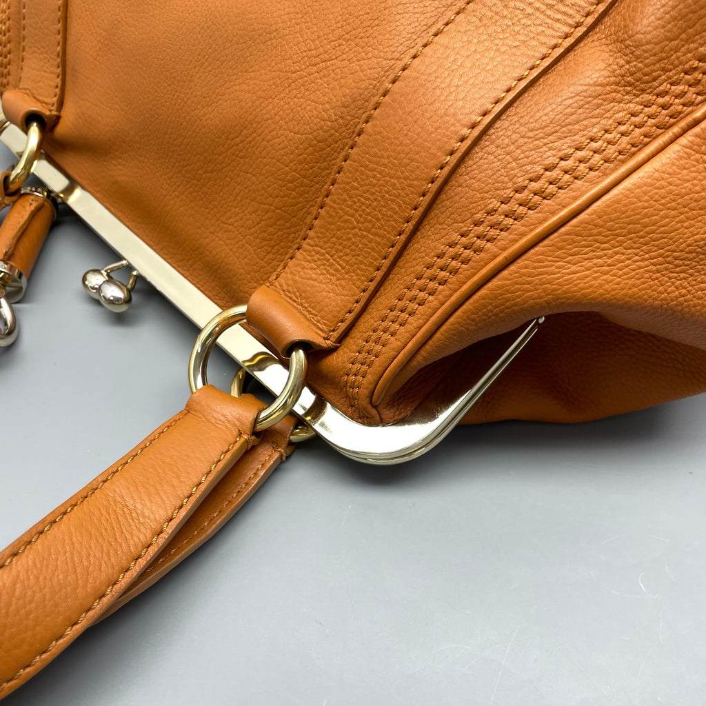 Celine Orange Shoulder Bag