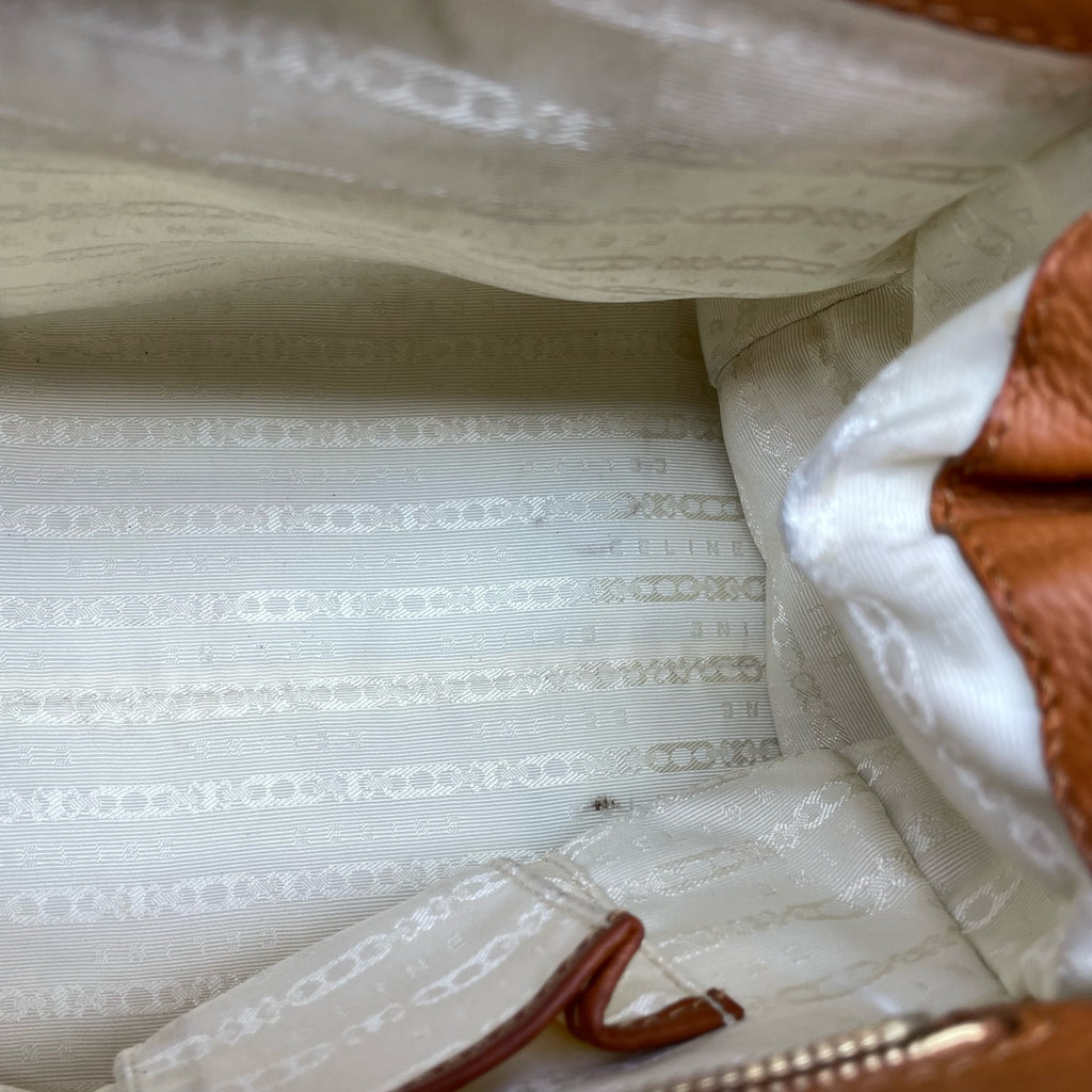 Celine Orange Shoulder Bag