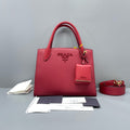 Prada Red Satchel