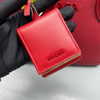 Prada Red Satchel