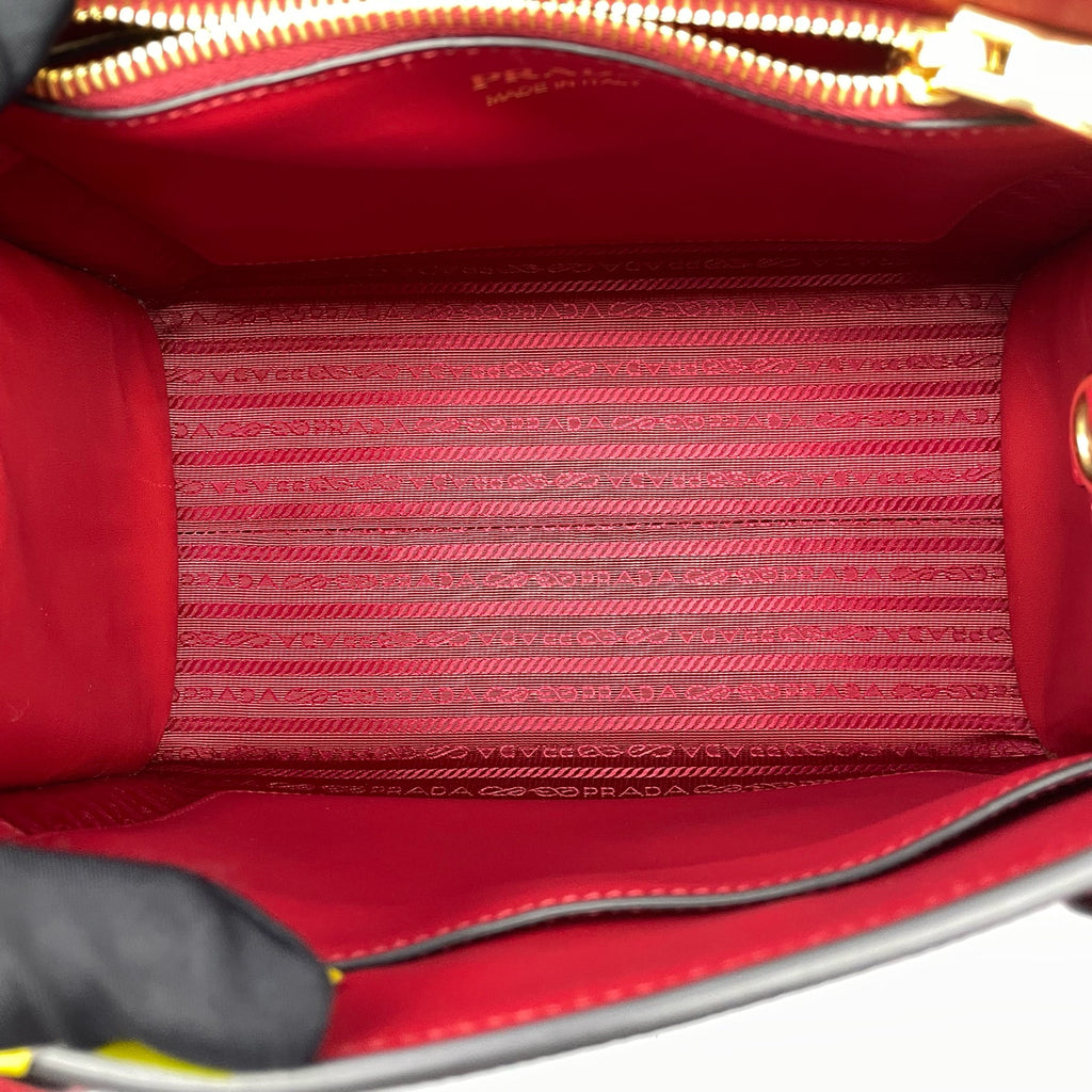 Prada Red Satchel