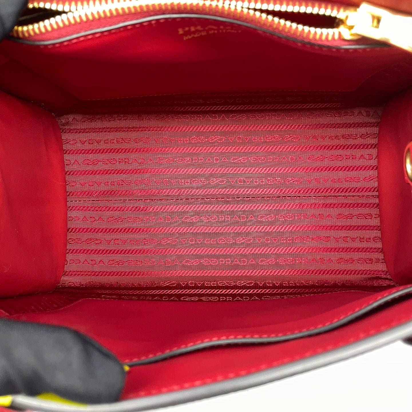 Prada Red Satchel