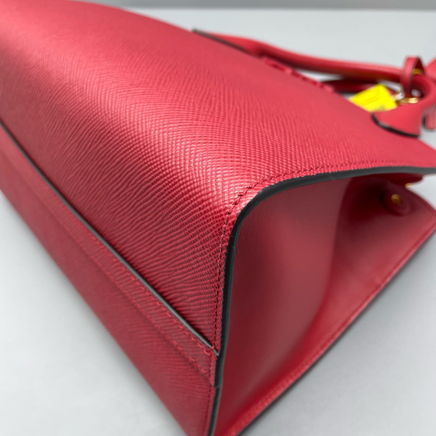 Prada Red Satchel
