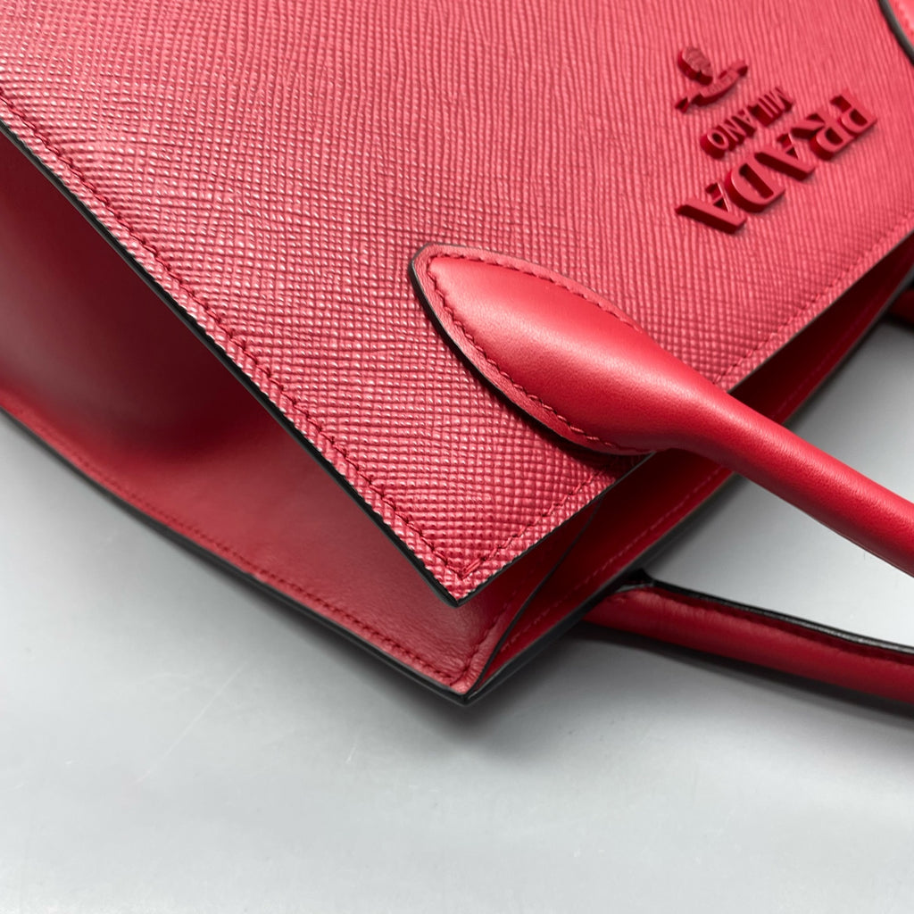 Prada Red Satchel
