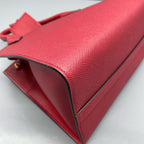Prada Red Satchel
