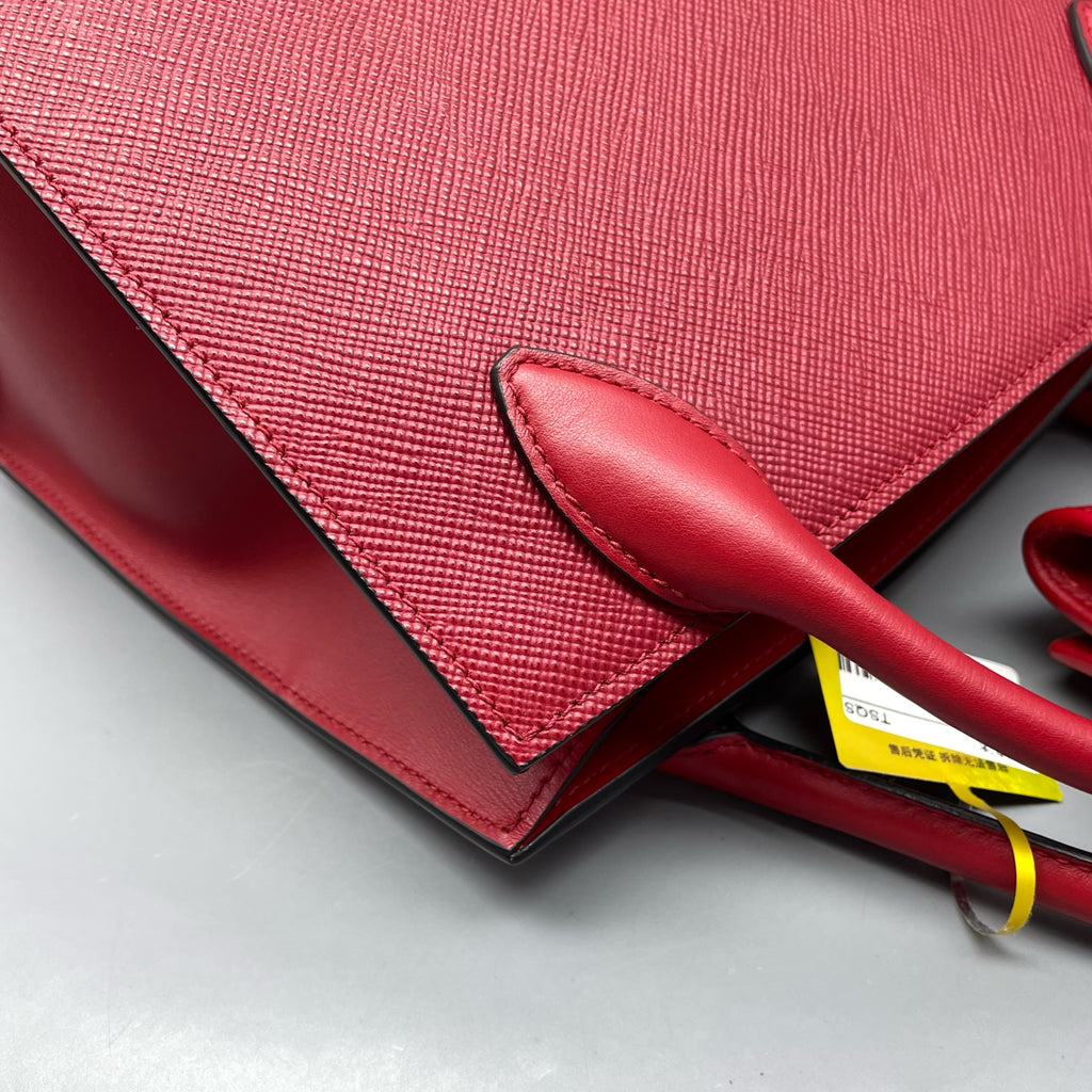 Prada Red Satchel