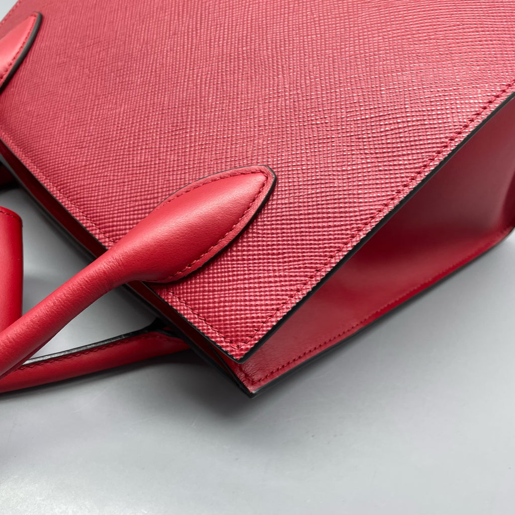 Prada Red Satchel