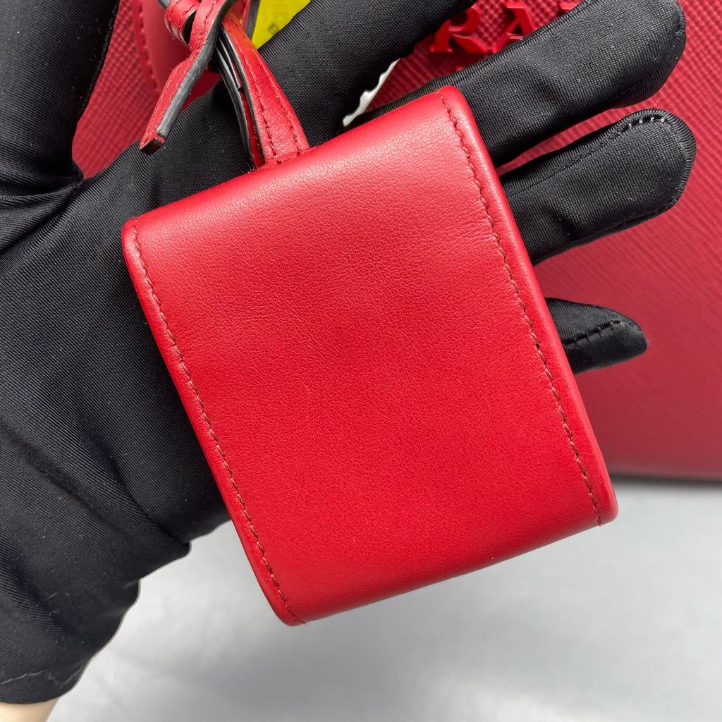 Prada Red Satchel