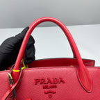 Prada Red Satchel