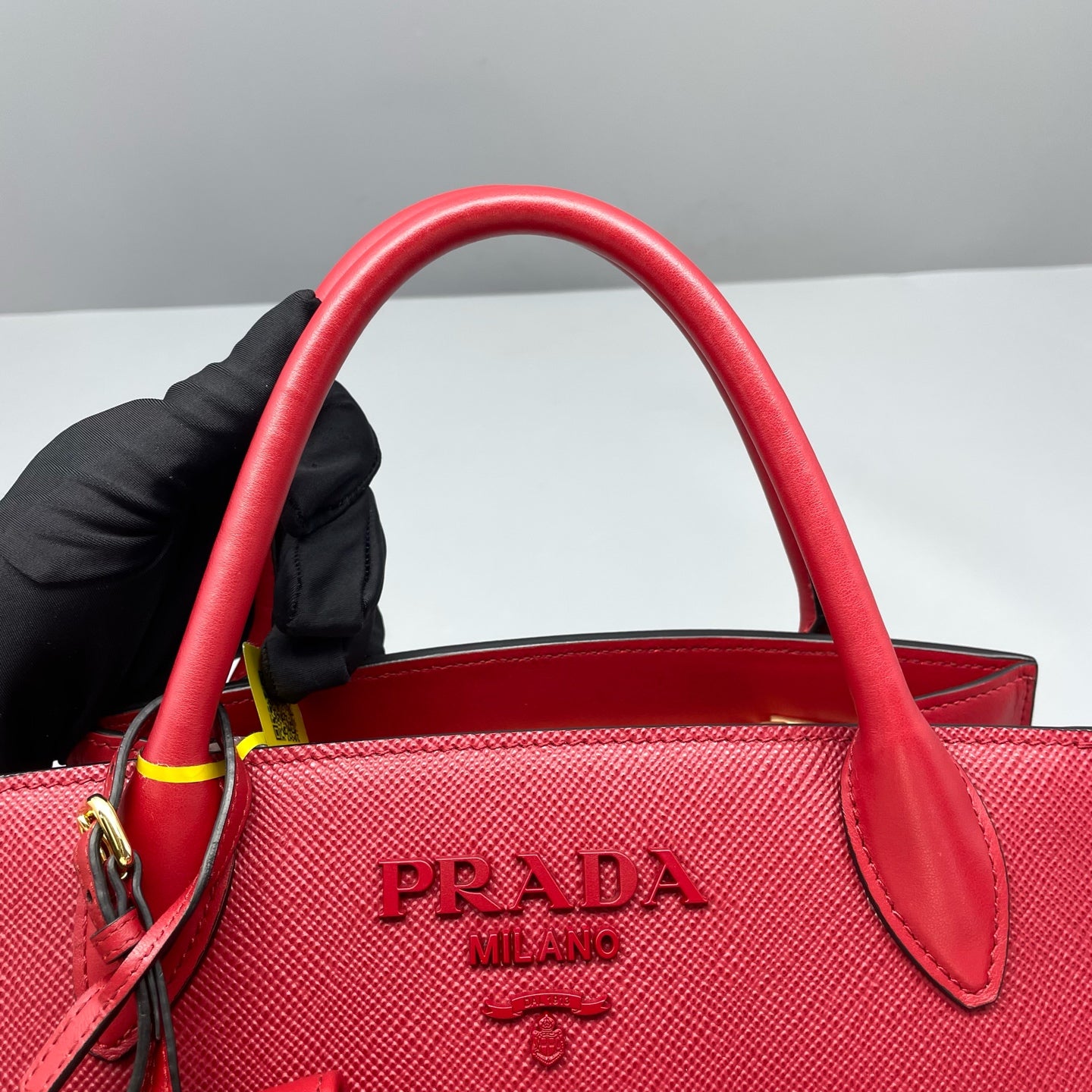 Prada Red Satchel