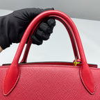 Prada Red Satchel