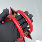 Prada Red Satchel