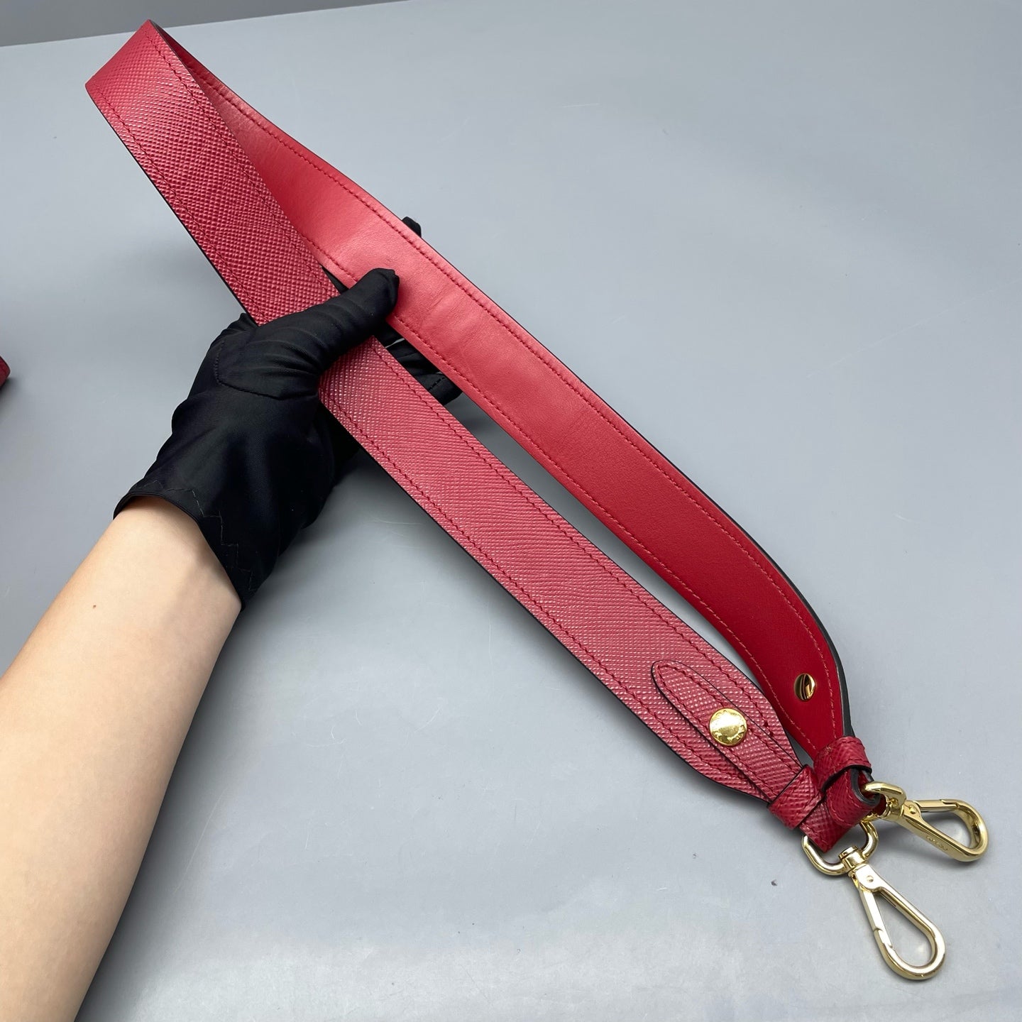 Prada Red Satchel
