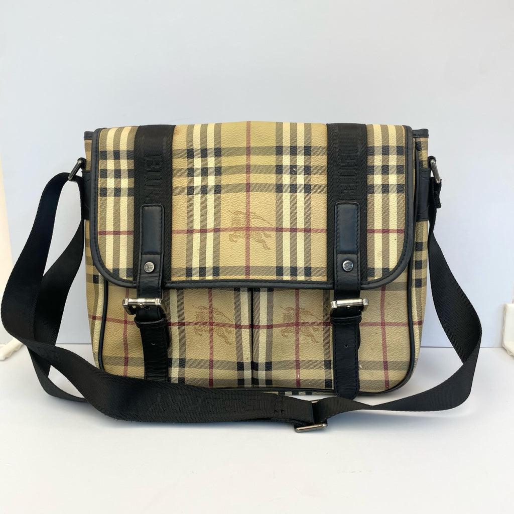 Burberry Canvas Messenger Bag